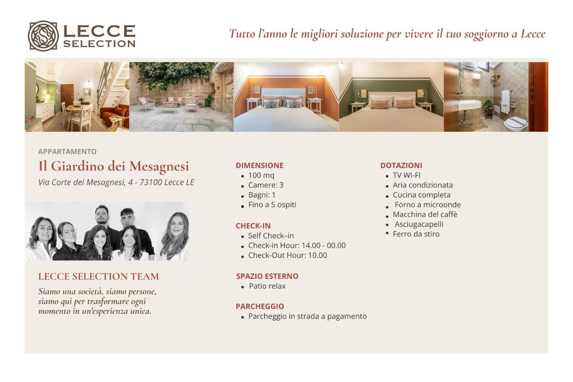 Ferienwohnung Il Giardino Dei Mesagnesi - Lecce Selection Exterior foto